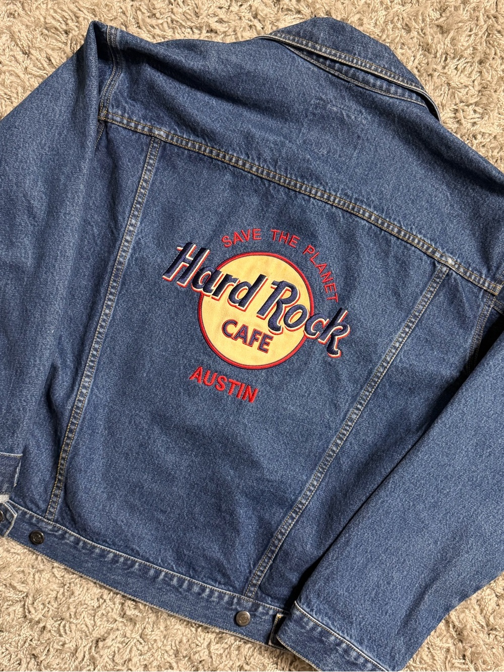 2000s Hard Rock Jean Jacket